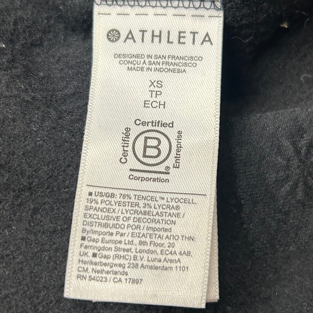 Athleta Women's Coaster Luxe Sweatshirt Dress Size XS P Style #659310 - Picture 8 of 10